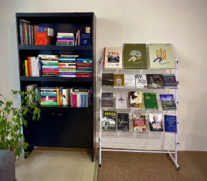 Bookstore in the coworking space